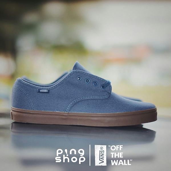 VANS Madero Denim Gum Tenis (Blue) US Hombre